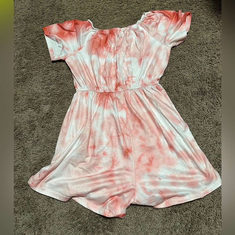 Tie dye romper